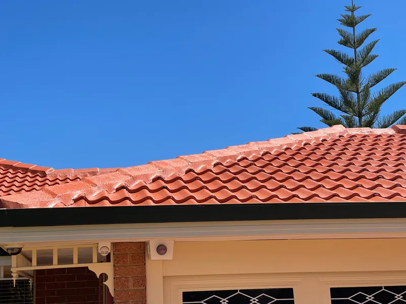 A photo of a finished roof restoration by Roof Restorers Perth